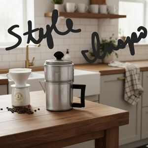 Vintage Made In USA MCM Drip-O-Lator Aluminum Coffee Maker